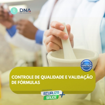 Controle de Qualidade e Validação de Fórmulas 